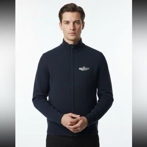 Prada men’s vintage waffle jacket in navy blue size XS